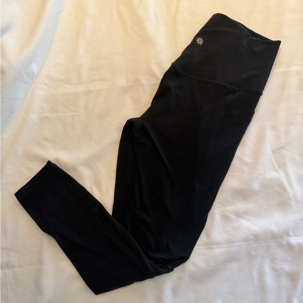 Athleta Black Leggings with Pockets